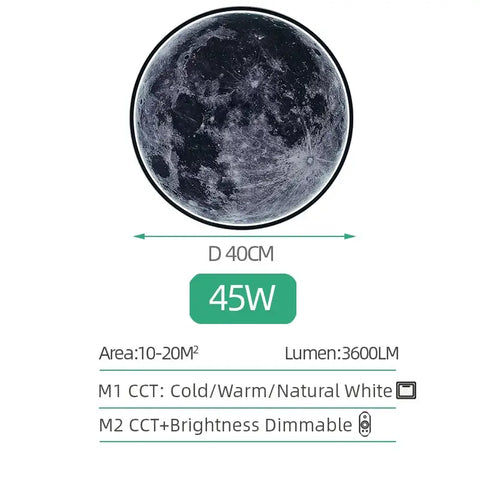 🌙 Applique murale moderne Moon – Éclairage élégant et réglable pour une atmosphère chaleureuse