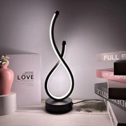 💡 LED Table Lamp – Modern Decorative Nightlight for Bedroom & Coffee Shop Ambiance