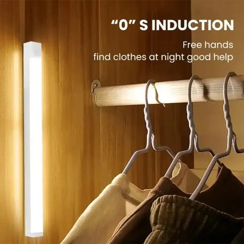 💡 Motion Sensor LED Night Light – Wireless, Rechargeable & Magnetic for Closets & Aisles