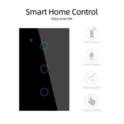 Cozylife WiFi Smart Switch US Brazil Light Wall Touch Switch Need Neutral Wire Smart Life Work with Alexa Google Home 1/2/3 Gang