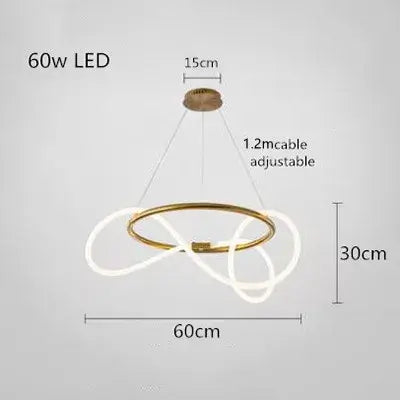 Modern Long Hose Led Ceiling Chandelier for Table Dining Room Kitchen Bar Pendant Lighting Suspension Design Lusters Luminaires