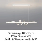 Modern Led living room Pendant Lights Hanging Lamp for Dining table kitchen Cloakroom Office Home Decor Furniture Minimalist