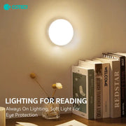 COTECi Smart LED Sensor Night Linkage Motion Light Rechargeable Wireless Magnetic Induction Lamp Wall Home Bedroom Kitchen